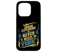 Exploration Urbaine de lieux abandonnés Explorateurs urbains Aventuriers Coque pour iPhone 15 Pro