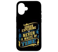 Exploration Urbaine de lieux abandonnés Explorateurs urbains Aventuriers Coque pour iPhone 16