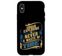 Exploration Urbaine de lieux abandonnés Explorateurs urbains Aventuriers Coque pour iPhone X/XS