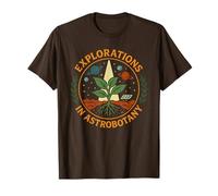 Explorations en astrobotanique espace rétro botanique Art scientifique T-Shirt
