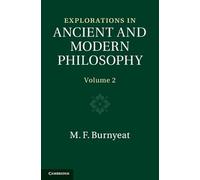 Explorations in Ancient and Modern Philosophy