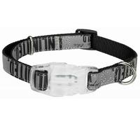 Explore Collier Avec Flasher - M-L: 35-55 Cm/20 Mm, Noir, Réfléchissant