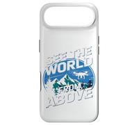 Explore La Vue Découvre Le Monde Vu du Ciel Amateur Drone Coque pour iPhone Air