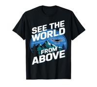 Explore La Vue Découvre Le Monde Vu du Ciel Amateur Drone T-Shirt