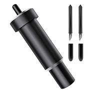 Explore Lame de coupe profonde avec tuyau pour Cricut Maker Lame de rechange à pointe profonde compatible avec les machines de découpe Cricut Explore Air2/Air3/Cricut Maker/Maker 3 (2 lames incluses)