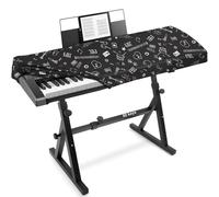 Explore Land Housse de clavier extensible 88 touches avec ouverture pupitre pour piano électronique numérique (musique)