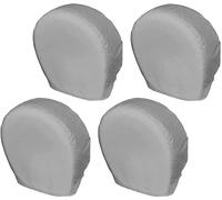Explore Land Lot de 4 Housses de Pneu, Protection de Roue Robuste pour Camion, SUV, remorque, Camping-Car, véhicule récréatif, Convient aux pneus de diamètre de 66 à 73 cm, Anthracite