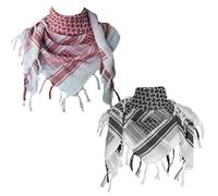 Explore Land Shemagh Keffiyeh - Foulard tactique du désert en coton avec glands pour homme et femme, taille unique