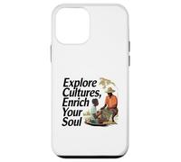 Explore Les Cultures Enrichis Ton Âme Thème Diversité Coque pour iPhone 12 Mini