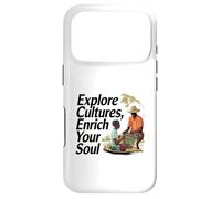 Explore Les Cultures Enrichis Ton Âme Thème Diversité Coque pour iPhone 17 Pro