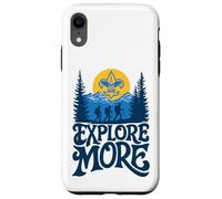 Explore More! Hiking Scouts BSA Cub Scouting Outdoor Coque pour iPhone XR