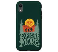 Explore More! Hiking Scouts BSA Cub Scouting Outdoor Coque pour iPhone XR