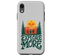 Explore More! Hiking Scouts BSA Cub Scouting Outdoor Coque pour iPhone XR