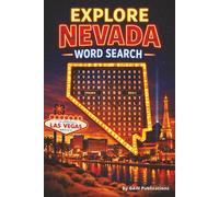 Explore Nevada Word Search: Word Search with Easy to Read Print about Nevada, Las Vegas, Desert and more | 6x9 inches, 110 pages | 50+ puzzles ... Gift for Vacations, Holidays, and Free Times