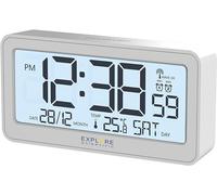 EXPLORE RDC1000 Blanc Réveil Avec Température Neuf