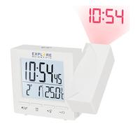 Explore RDP1001 Blanche Montre Réveil Projection Nouvelle Originale