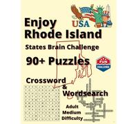 Explore Rhode Island: Legends, Nature & Nostalgia: 90+ Word Puzzle