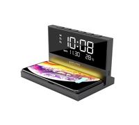 Explore Scientific BCC2002 Horloge De Bureau Avec Recharge sans Fil