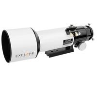 Explore Scientific Télescope réfracteur ED APO 80 mm f/6 FCD-100 Alu HEX Blanc/Noir