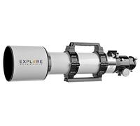 Explore Scientific Essential Series, Classic White Aluminum ED102 f/7 APO Triplet with Hoya FCD100 optics, 102mm -- Classic White