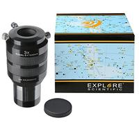 Explore Scientific Extension de focale/lentille de Barlow Sert à Augmenter la focale d’Un télescope