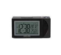Explore Scientific Horloge radiocommandée RDP1002 – Projection de l'heure, Alarme snooze, Port USB