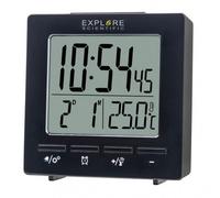 Explore Scientific RDC1005 Noir Horloge Radio-Commandés Avec Réveil