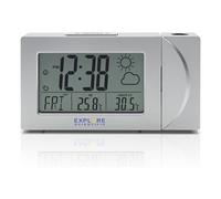 Explore Scientific Réveil Numérique Argent À Piles