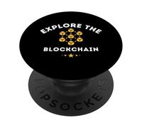 Explore The Blockchain PopSockets PopGrip Adhésif