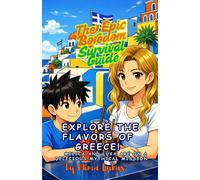 EXPLORE THE FLAVORS OF GREECE!: Safe Children's Cookbook (No Raw Meat or Eggs) Featuring Comic Step-by-Step Guides to Traditional Greek Recipes.