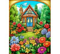 Explore the Garden World: 500 Pages of Creative Fun.: Find tranquility in every leaf and petal.