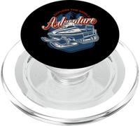 Explore The World Adventure Snowmobile PopSockets PopGrip pour MagSafe