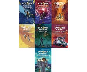 Explorer Academy Book Series 7-book Set by Trudi Trueit (vol. 1-5 paperback, vol. 6-7 hardcover)