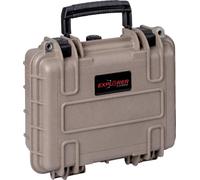 Explorer Cases Valise d'extérieur 2712HL.D desert tan with pick & pluck foam (l x H x P) 28 x 20 x 12 cm sable 2712HL.D