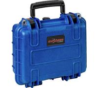 Explorer Cases Valise dextérieur 2712HL.N blue navy with pick & pluck foam (l x H x P) 28 x 20 x 12 cm bleu marine 2712HL.N