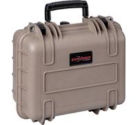 Explorer Cases Valise dextérieur 3317HL.D desert tan with pick & pluck foam (l x H x P) 33 x 24 x 17 cm sable 3317HL.D