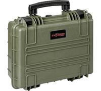 Explorer Cases Valise dextérieur 3815HL.G green with pick & pluck foam (l x H x P) 38 x 27 x 16 cm vert olive 3815HL.G