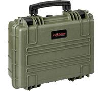 Explorer Cases Valise d'extérieur 3815HL.G green with pick & pluck foam (l x H x P) 38 x 27 x 16 cm vert olive 3815HL.G