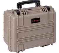 Explorer Cases Valise d'extérieur 3823HL.D desert tan with pick & pluck foam (l x H x P) 38 x 27 x 2