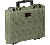 Explorer Cases Valise d'extérieur 4412HL.G green with pick & pluck foam (l x H x P) 45 x 35 x 13 cm vert olive 4412HL.G