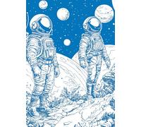 Explorers of the Cosmos: A 7x10 Graph Paper Notebook: 200 Pages of 5x5 Graph Paper for Sketching, Planning, and Creative Exploration