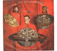 EXPLORERS - TWO WORLDS APART 7 INCH (7" VINYL 45) UK VIRGIN 1985