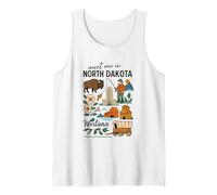 Explorez la beauté de la Nature Sauvage des Prairies Débardeur