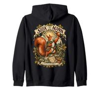Explorez la forêt avec l'écureuil aventurier Sweat à Capuche
