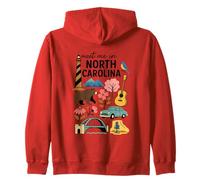 Explorez l'Amérique Nature Road Trip Journey Sweat à Capuche