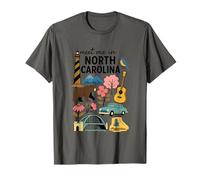 Explorez l'Amérique Nature Road Trip Journey T-Shirt
