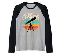 Explorez l'astronomie rétro du télescope Cosmos Manche Raglan
