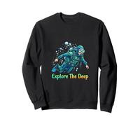 Explorez Le Design de plongée sous-Marine Profonde Aventure océanique Sweatshirt