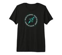 Explorez Le t-Shirt Graphique Inconnu Rocket Space T-Shirt Haut de Gamme