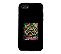 Explorez Les Secrets de Mon Jardin avec Motif Floral Coque pour iPhone SE (2020) / 7/8